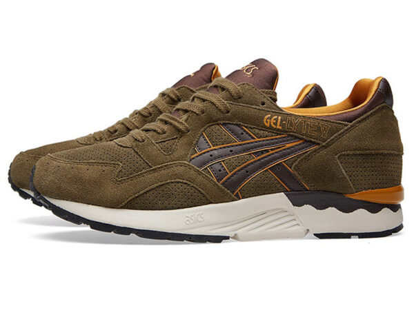 Asics Gel Lyte 5 болотные с темно-коричневым (40-44)