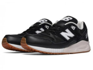 Кроссовки New Balance 530 мужские черные с белым - фото слева