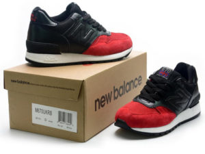 Кроссовки New Balance 670 мужские красно-черные - общее фото