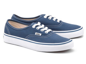 Кеды Vans Authentic темно-синие - фото справа