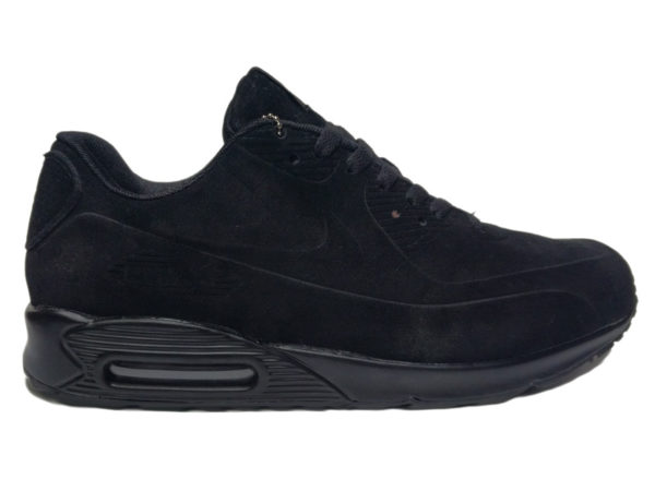 Nike Air Max 90 на меху черные (40-45)