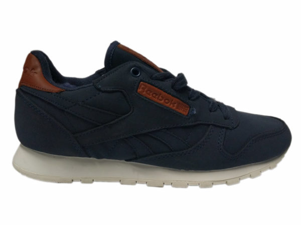 Reebok Classic на меху темно-синие (40-46)