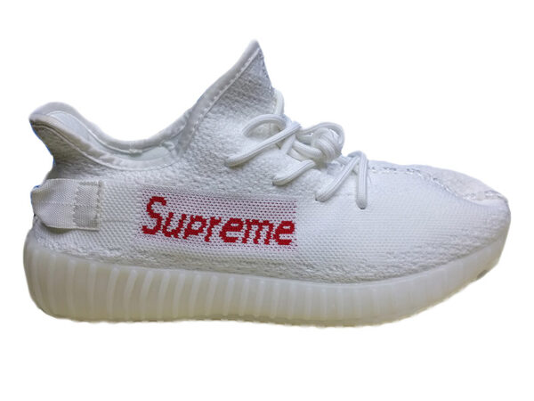 Adidas Yeezy Boost 350 Supreme белые (35-45)