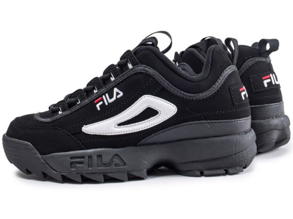 Fila Disruptor 2 черные с белым (35-45)