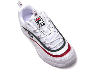 Fila Ray белые кожаные