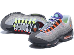 Nike Air Max 95 серые с черным