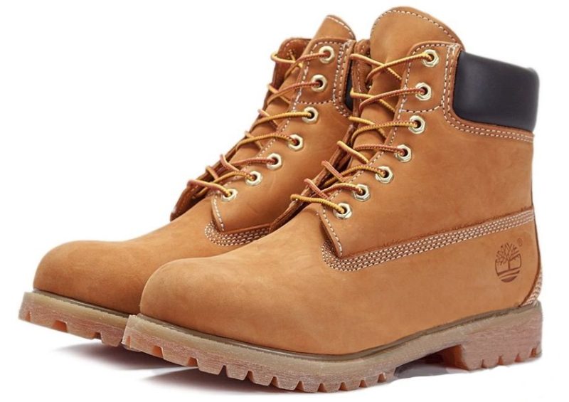 Ботинки Timberland Classic с мехом светло-коричневые 36-46