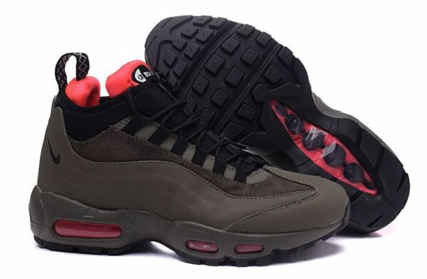 Зимние Nike Air Max 95 Sneakerboot хаки (40-45)