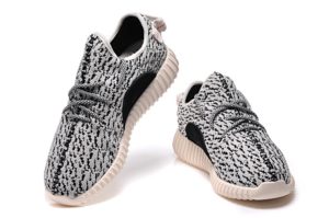 Adidas Yeezy Boost 350 Turtledove черно-белые (36-45)