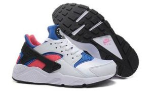 Nike Air Huarache белые с оранжевым (36-40)