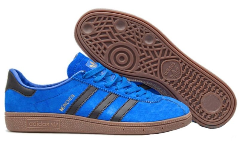 Adidas Munchen Blue-Black синие с черным (40-44)