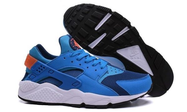 Nike Air Huarache синие с оранжевым (35-39)