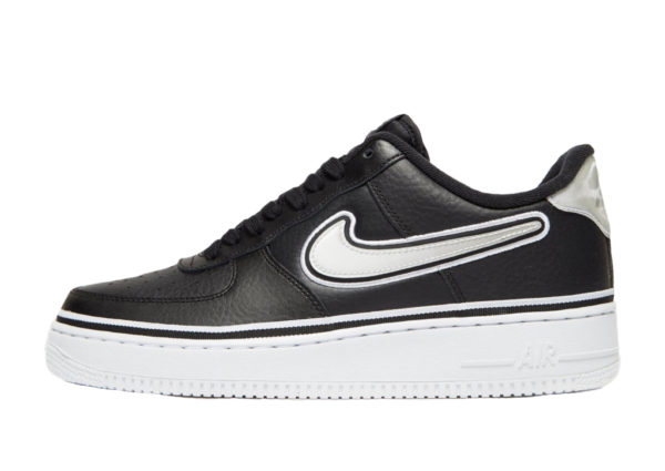 Кроссовки Nike Air Force 1 '07 LV8 Sport NBA черно-белые (40-44)