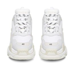 Balenciaga Triple S white белые женские мужские (35-44)