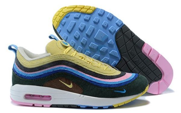 Nike Air Max 1/97 (Light Blue/Fury Lemon) (36-44)