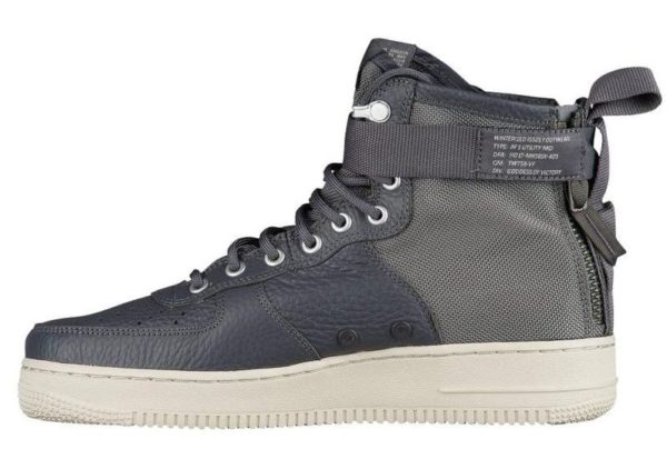 Nike Air Force 1 SF Mid серые (40-44)