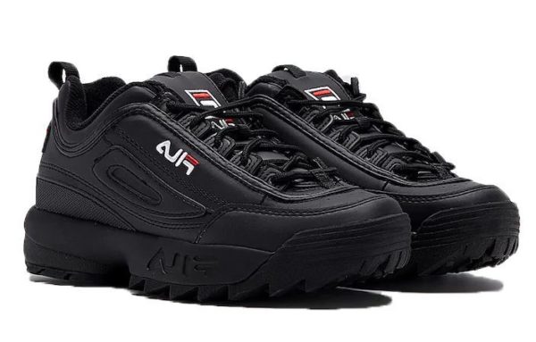 Fila Disruptor 2 black черные (35-44)