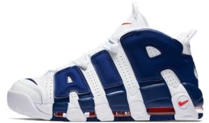 Nike Air More Uptempo белые с синим 40-45