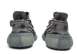 Adidas Yeezy Boost 350 V2 серые с оранжевым (35-44)