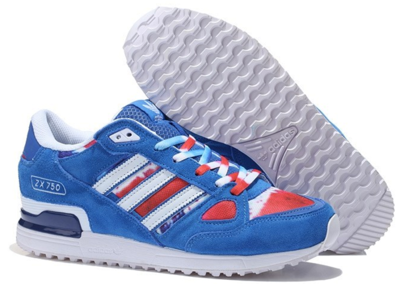 Adidas ZX 750 замша голубые (40-45)