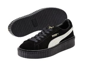 Puma Rihanna Creepers черные с белым (35-40)