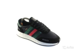 Кроссовки Adidas Iniki Runner черные gucci 40-44