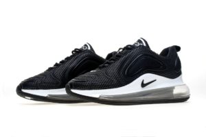 Nike Air Max 720 Black/White черно-белые (40-44)