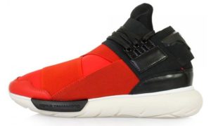 Adidas Y-3 Qasa High красные с черным