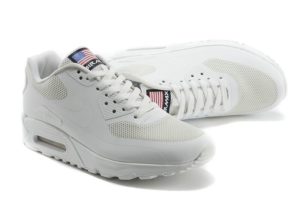 NIKE AIR MAX 90 HYPERFUSE White белые USA (35-44)