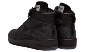 Nike Air Force 1 Flyknit черные (40-45)