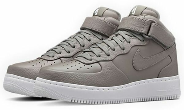 Nike Air Force 1 Lab mid серые (35-44)