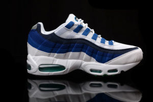 Nike Air Max 95 белые с синим (35-45)