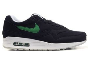 Nike Air Max 87 черные с зеленым 40-44