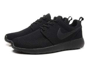 Nike Roshe Run черные (40-45)