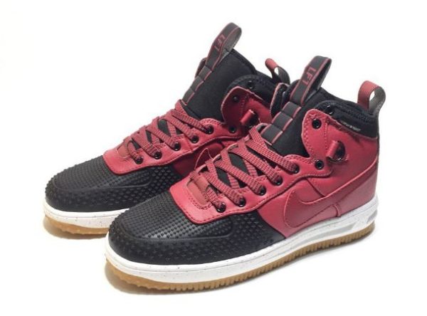 Nike Air Force 1 Lunar Duckboot красные с черным (40-44)