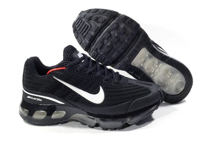 Nike Air Max 360 черные Black (36-44)