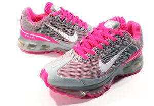 Nike Air Max 360 серые с розовым pink (35-39)