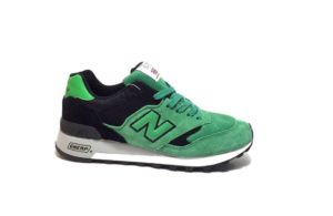 Кроссовки New Balance 577 черно-зеленые 40-44