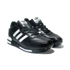 Adidas zx 700 leather black мужские (40-46)