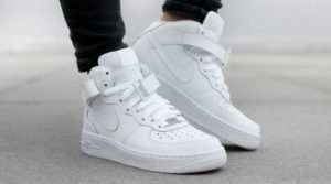 Кроссовки Nike Air Force 1 белые (35-45)