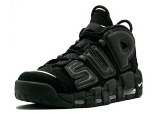 Nike Supreme x Air More Uptempo (Black)