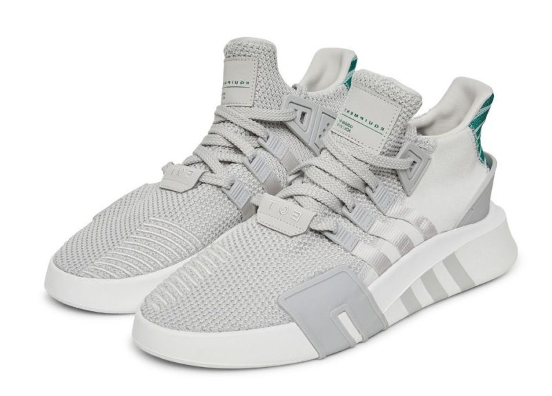 Adidas EQT Bask ADV серые с белым (40-44)