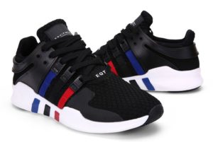 Adidas EQT Support "ADV" черные с синим и красным (35-44)