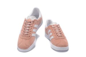 Adidas Gazelle розовые с белым (35-39)