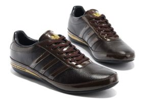 Adidas Porsche Design S3 коричневые с золотым (39-44)