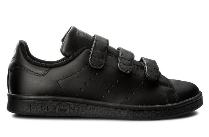 Adidas stan cheap smith cf black