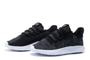 Adidas Tubular Shadow Knit черные с белым (35-44)