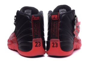 Nike Air Jordan 12 Retro черные с красным (40-45)