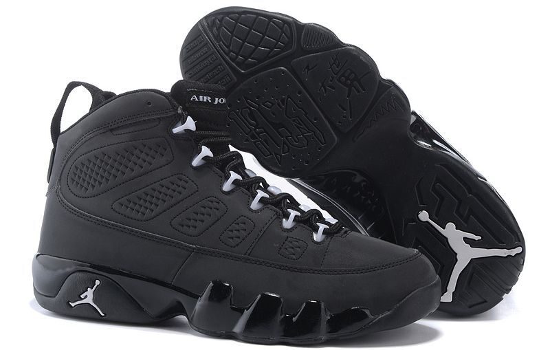 Air Jordan 9 Retro черные (40-44)