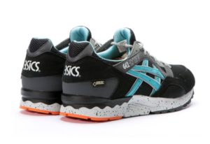 Asics Gel Lyte 5 черные с голубым (40-44)